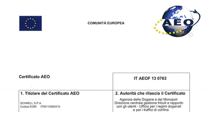 AEO - Economic Certification